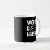 Mug Worlds Best Nurse (Devant droit)