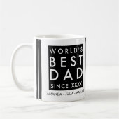 Mug Worlds Best papa (Gauche)