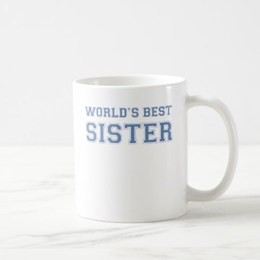 Mug Worlds Best Sister (Droite)