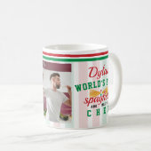 Mug World's Best Spaghetti & Meatballs Funny Italian (Devant droit)