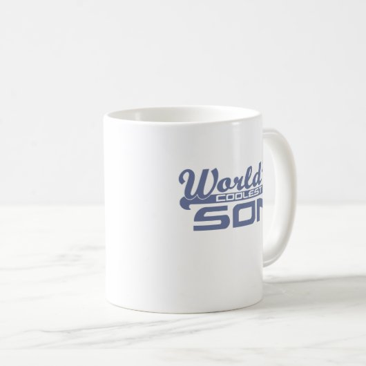 Mug Worlds Coolest Son (Devant droit)