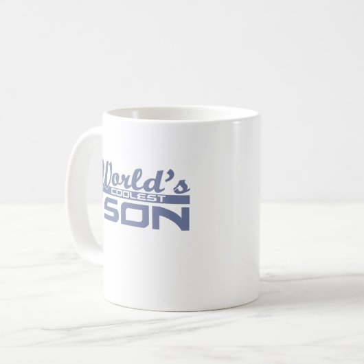 Mug Worlds Coolest Son (Devant gauche)