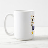 Mug World's Greatest Dad, Gold Stars, (Gauche)