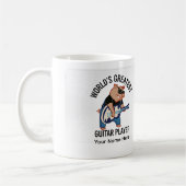 Mug World's Greatest Guitar Player, Custom Rocker Pig (Gauche)