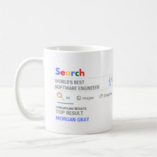 Mug WORLDS MEILLEUR INGÉNIEUR LOGICIEL TOP Résultat de