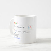 Mug WORLDS MEILLEURE ASSISTANTE Recherche de nouveauté (Devant gauche)