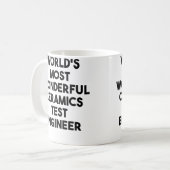 Mug World'S Most Wonderful Ceramics Test Engineer (Devant gauche)