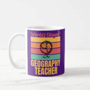 Mug Worlds okayest professeur de géographie 