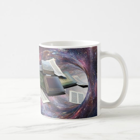 Mug Wormhole de livre (Droite)