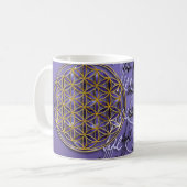 Mug Worte Der Blume Des Lebens (Devant gauche)