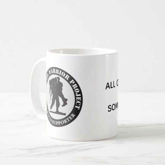 Mug Wounded Warriors Support (Devant gauche)