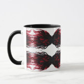 Mug Wrath Abstract 7 Deadly Sins Alcohol Ink Art (Gauche)
