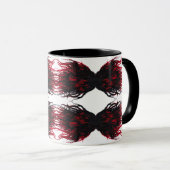 Mug Wrath Abstract 7 Deadly Sins Alcohol Ink Art (Devant droit)