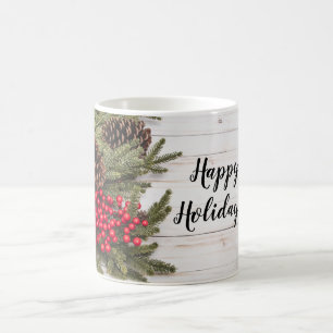 Mug Wreath and Holly Holiday Collection