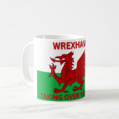 Mug Wrexham Fc prendre la ville (Devant gauche)