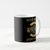 Mug wrexham wrexham afc wales wrexham fooball cymru wr (Devant droit)