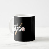 Mug Wrigleyville Chicago Baseball américain (Devant gauche)