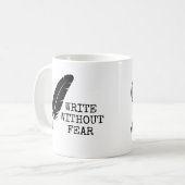 Mug Write Without Fear Edit Without Mercy Writers (Devant gauche)