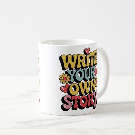 Mug Write Your own (Devant droit)
