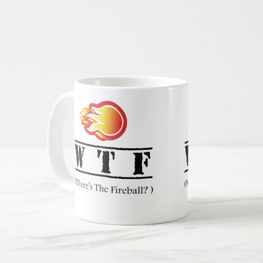 Mug WTF - Où est le Fireball ? (Devant gauche)