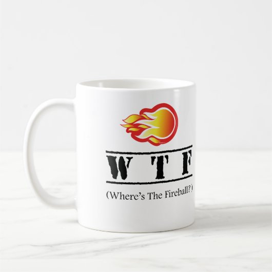 Mug WTF - Où est le Fireball ? (Gauche)