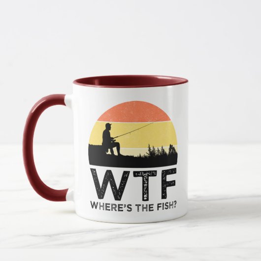 Mug WTF - Où est le poisson ? (Gauche)