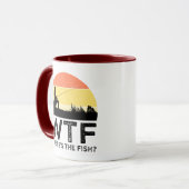 Mug WTF - Où est le poisson ? (Devant gauche)