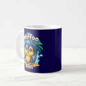 Mug Wuffoo Molli Cute Kawaii Puppy Tropical Island  (Devant gauche)