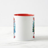 Mug Wuffoo Molli Merry X-mas Kawaii 3D Holiday (Centre)