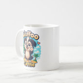 Mug Wuffoo Surffie Cute Kawaii Puppy Tropical Island (Devant gauche)