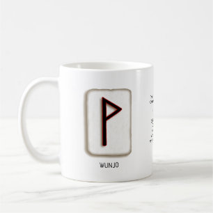 Mug Wunjo RuneStone