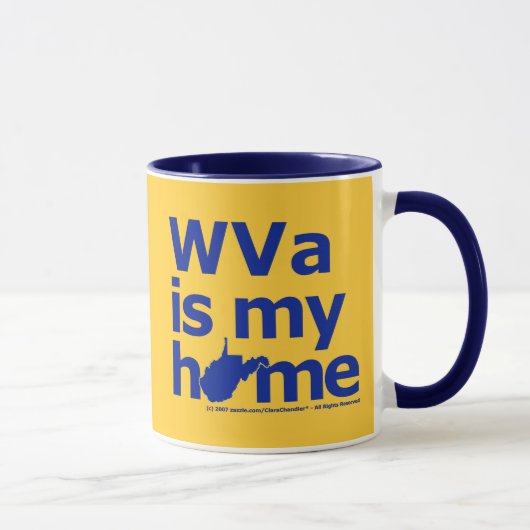 Mug WVa est ma maison (Droite)