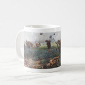 Mug WW1 Chargement de la baïonnette d'infanterie (Devant gauche)