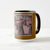 Mug "WW1 Female Mail Carrier" (Devant droit)