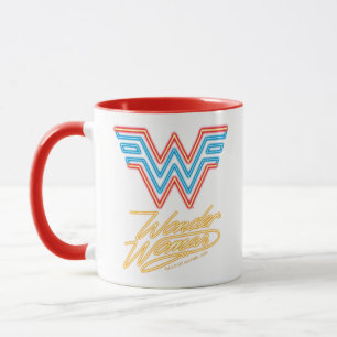 Mug WW84   Logo Wonder Woman Neon Light