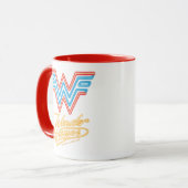 Mug WW84 | Logo Wonder Woman Neon Light (Devant gauche)