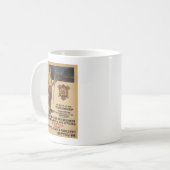 Mug WW I ~ 242e Bataillon canadien forestier 1915 (Devant gauche)