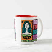 Mug - WWCC du comté de Père Noël Barbara (Devant droit)