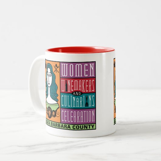 Mug - WWCC du comté de Père Noël Barbara (Devant gauche)