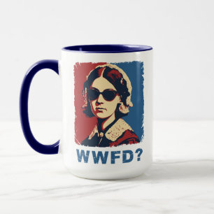 Mug WWFD Histoire de l'infirmière Florence Nightingale