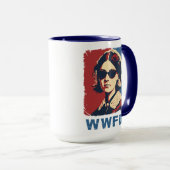 Mug WWFD Histoire de l'infirmière Florence Nightingale (Devant droit)