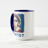 Mug WWFD Histoire de l'infirmière Florence Nightingale (Devant gauche)