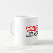 Mug WWIDD...Que ferait un designer d'intérieur ? (Devant gauche)