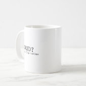 Mug Wwjd Probably Flip Tables Christian Humor  (Devant gauche)