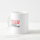 Mug WWSSTD Que ferait l'enseignant d'études sociales? (Devant gauche)