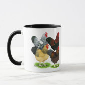 Mug Wyandotte :  Assortiment de coq (Gauche)