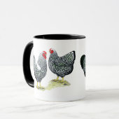 Mug Wyandottes Argent-a lacé des paires (Devant gauche)