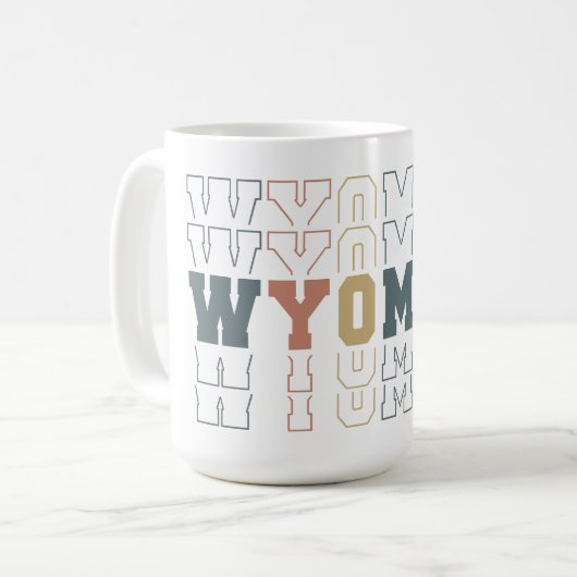 Mug Wyoming (Devant gauche)