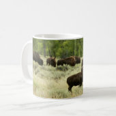 Mug Wyoming Bison Nature Animal Photographie (Devant gauche)