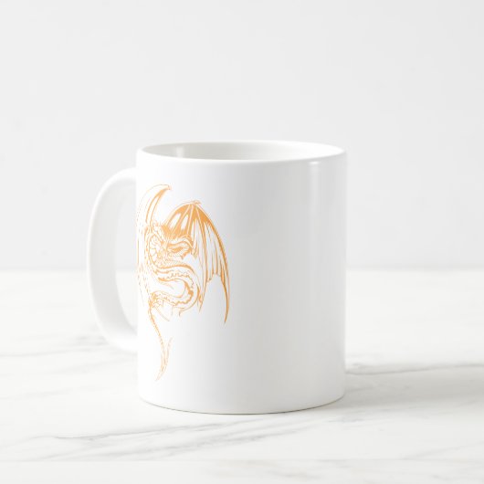 Mug Wyvern Dragon Sont Des Créatures Mythiques Imagina (Devant gauche)